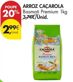 Pingo Doce arroz caçarola basmati premium promoção
