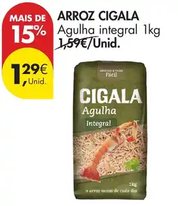 Pingo Doce Arroz cigala agulha integral promoção