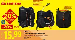Lidl Crivit colete/ mochila de caminhada promoção