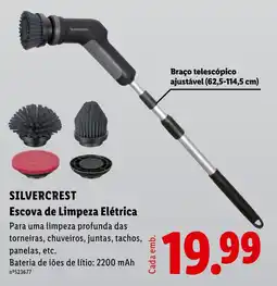 Lidl Silvercrest escova de limpeza elétrica promoção