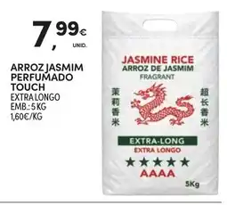 Continente Arroz jasmim perfumado touch promoção