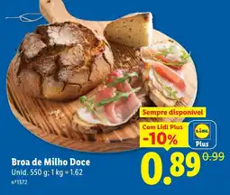 Lidl Broa de Milho Doce promoção