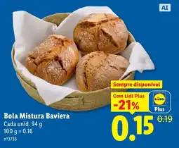 Lidl Bola Mistura Baviera promoção