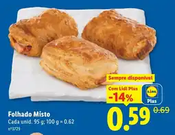 Lidl Folhado Misto promoção