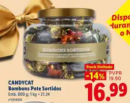 Lidl Candycat bombons pote sortidos promoção