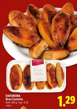Lidl favorina broa castelar promoção