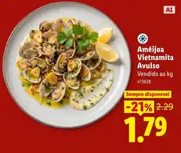 Lidl Amêijoa vietnamita avulso promoção