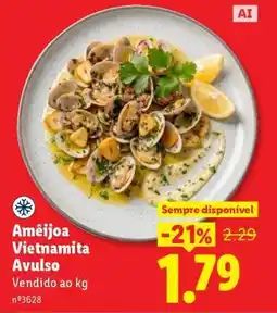 Lidl Amêijoa Vietnamita Avulso promoção