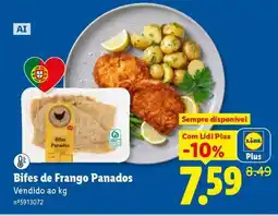 Lidl Bifes de Frango Panados promoção