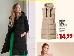 Lidl ESMARA Colete Acolchoado promoção