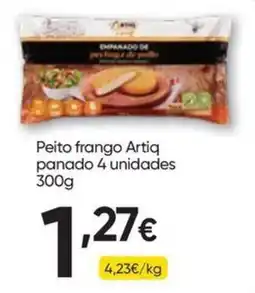 Froiz Peito frango Artiq panado promoção