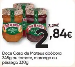 Froiz Doce Casa de Mateus abóbora promoção