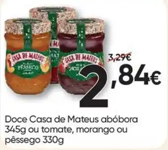 Doce Casa de Mateus abóbora