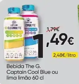 Froiz Bebida The G. Captain Cool Blue ou lima limão promoção