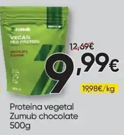 Froiz Proteína vegetal Zumub chocolate promoção