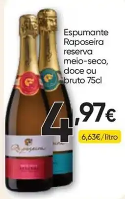 Froiz Espumante Raposeira reserva promoção