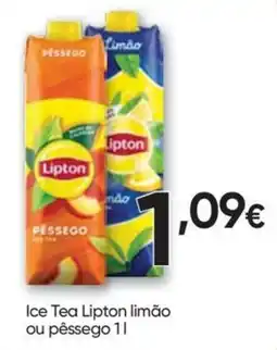 Froiz Ice Tea Lipton limão ou pêssego 1l promoção