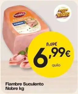 Froiz Fiambre Suculento Nobre kg promoção