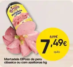 Froiz Mortadela elpozo de peru clássica ou com azeitonas promoção