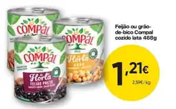 Froiz Feijão ou grão-de-bico compal cozido lata promoção