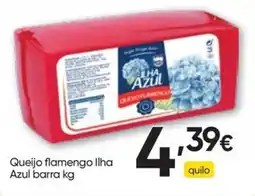 Froiz Queijo flamengo ilha azul barra kg promoção