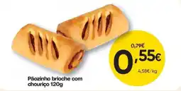 Froiz Pãozinho brioche com chouriço promoção