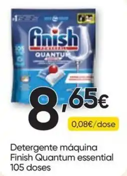 Froiz Detergente máquina Finish Quantum essential promoção