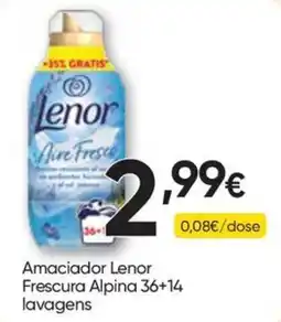Froiz Amaciador lenor frescura alpina promoção