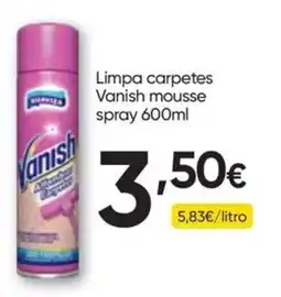 Froiz Vanish mousse promoção