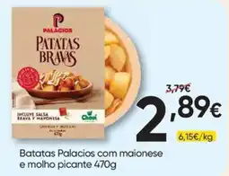 Froiz Batatas palacios com maionese e molho picante promoção
