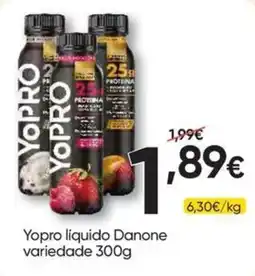 Froiz Yopro liquido Danone promoção