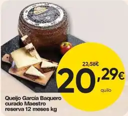 Froiz Queijo García Baquero promoção
