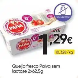 Froiz Queijo fresco Paiva sem lactose promoção