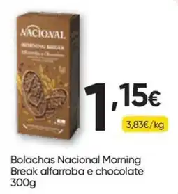 Froiz Bolachas Nacional Morning Break alfarroba e chocolate promoção