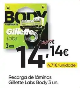 Froiz Gillette Labs Body promoção
