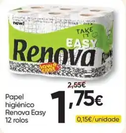 Froiz Papel higiênico renova easy promoção