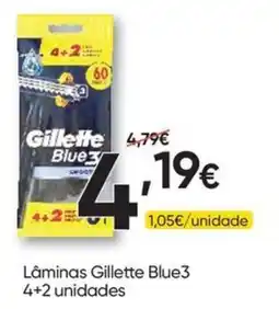 Froiz Lâminas Gillette Blue3 promoção