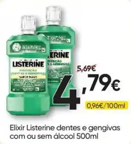 Froiz Elixir Listerine dentes e gengivas promoção