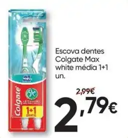 Froiz Escova dentes Colgate Max white média promoção