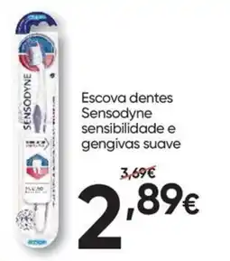 Froiz Escova dentes sensodyne sensibilidade e gengivas suave promoção