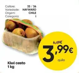 Froiz Kiwi cesto promoção