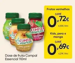 Froiz Dose de fruta Compal Essencial 110ml promoção
