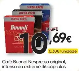 Froiz Café Buondi Nespresso original promoção