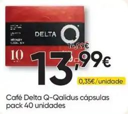 Froiz Café Delta Q-Qalidus cápsulas promoção