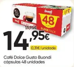 Froiz Café Dolce Gusto Buondi promoção