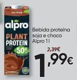 Froiz Alpro bebida proteína soja e choco promoção