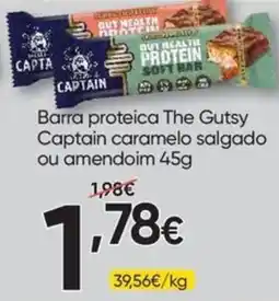 Froiz Barra proteica The Gutsy Captain caramelo salgado ou amendoim promoção