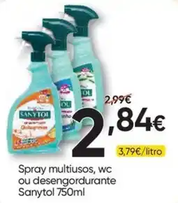 Froiz Spray multiusos wc ou desengordurante sanytol promoção