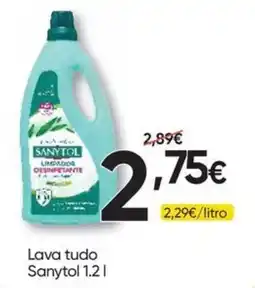 Froiz Lava tudo Sanytol 1.2 l promoção