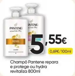 Froiz Champô Pantene repara e protege ou hydra revitaliza promoção